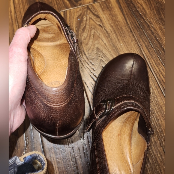 NURTURE Malone Dark Brown Mules Slip On Clogs Sz 7 1/2M - Picture 7 of 16